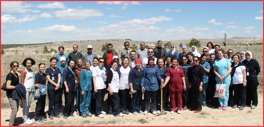 AĞAÇ DİKME ETKİNLİĞİ GERÇEKLEŞTİRDİ