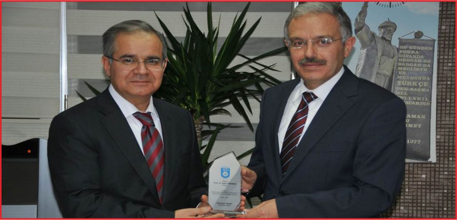 KURUCU REKTÖRÜMÜZE VEDA YEMEĞİ