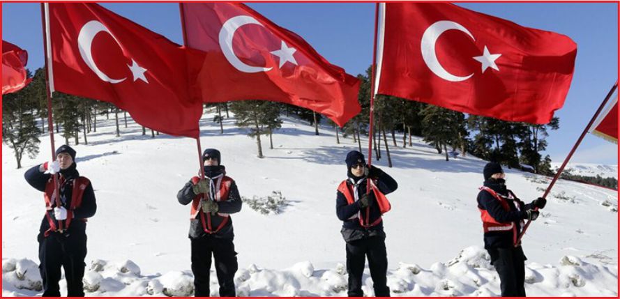 SARIKAMIŞ ŞEHİTLERİ İÇİN BÜYÜK YÜRÜYÜŞ