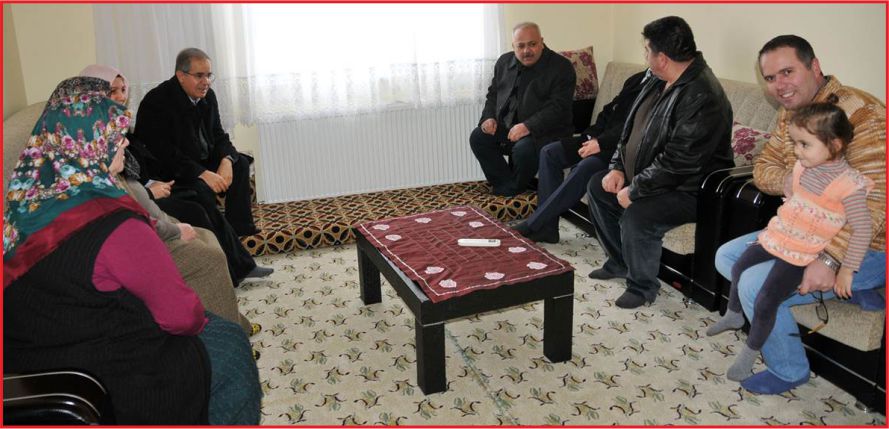 VALİ TAPSIZ’DAN ŞEHİT NİHAT AKMAN’IN AİLESİNE ZİYARET