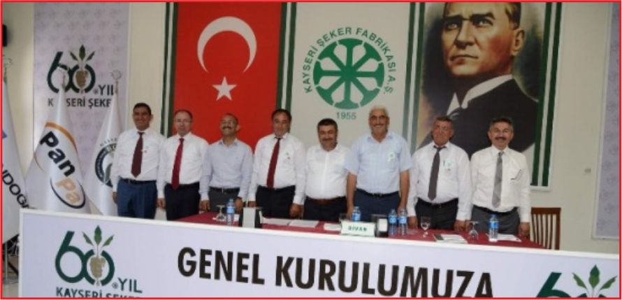 KAYSERİ ŞEKER 59.GENEL KURUL