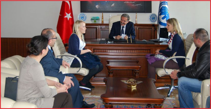 KMÜ’YE İLK YABANCI ÖĞRENCİLER GELDİ