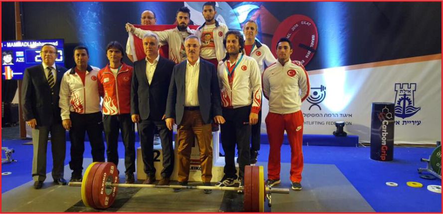 HALTER AVRUPA ŞAMPİYONASI'NDA 8 MADALYA