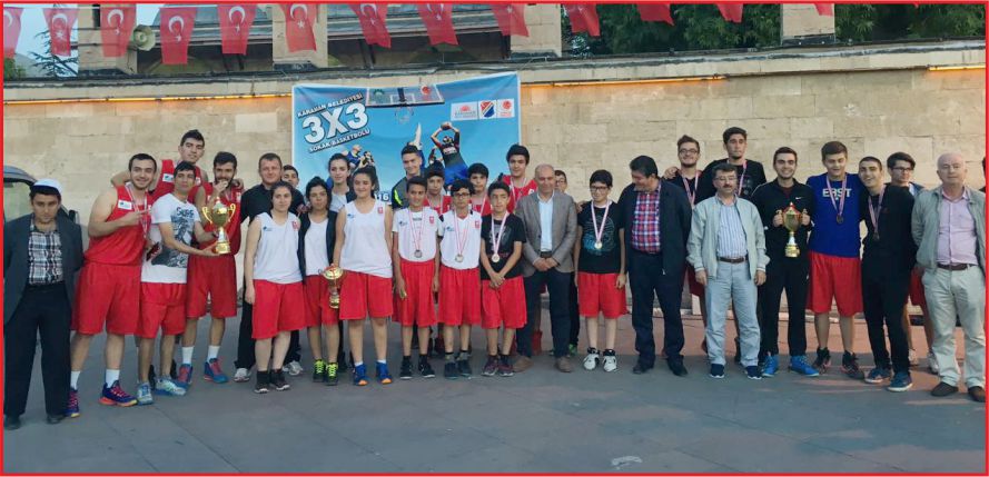 KARAMAN’DA 3X3 BASKETBOL MÜSABAKALARI NEFES KESTİ
