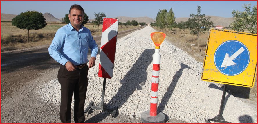 KÖY YOLU AÇILDI