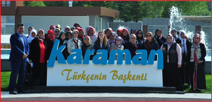 HANIMLAR KARAMAN’I GEZMEYE DEVAM EDİYOR