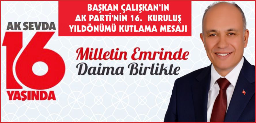 “HALKA HİZMET HAK’KA HİZMETTİR”