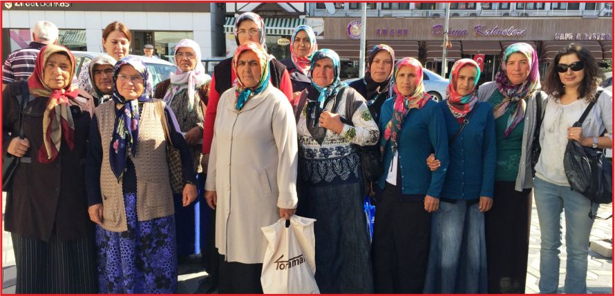 KADIN ÇİFTÇİLERİMİZ  BEYPAZARIN’DA