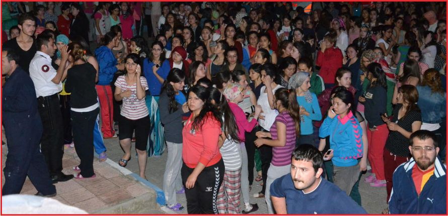 KMÜ’DE  ÇİRKİN TEZGAH !