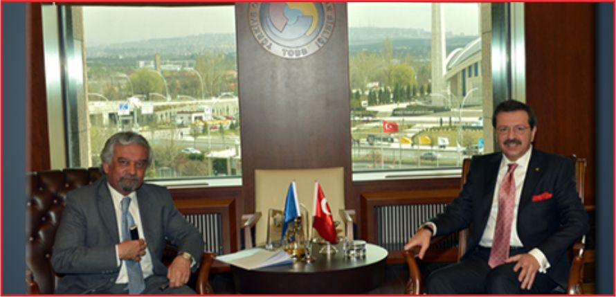 MALHOTRA’DAN TOBB’A ZİYARET