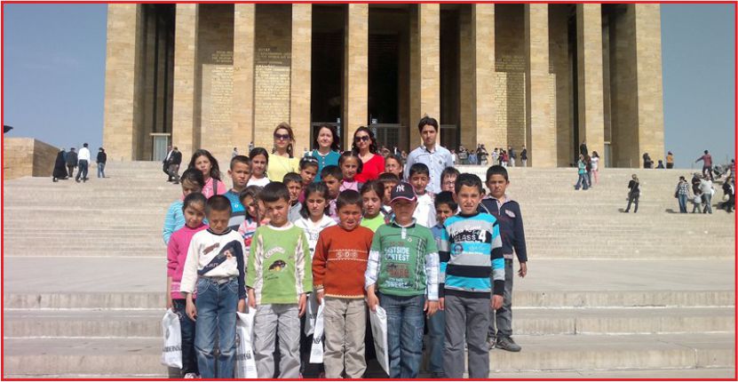 BİRLEŞTİRİLMİŞ SINIFLAR ANITKABİRDE