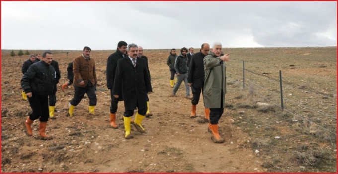 VALİ KOCA\&#039;DAN İBRALA BARAJINDA İNCELEME