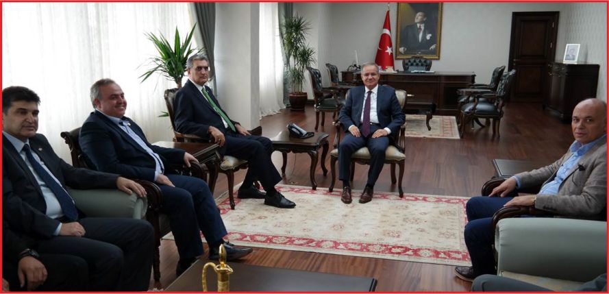 MİLLETVEKİLLERİNDEN VALİ TAPSIZ’A NEZAKET ZİYARET