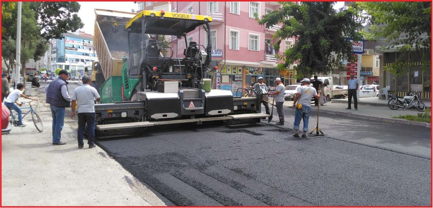 BELEDİYE YOLLARI NAKIŞ NAKIŞ İŞLİYOR