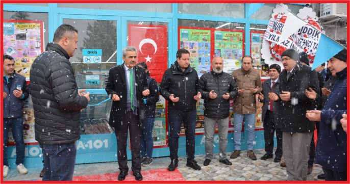 A101’İN AYRANCI ŞUBESİ AÇILDI