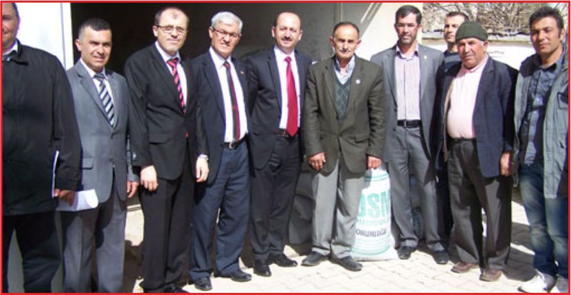 14 BİN TON FİĞ TOHUMU DAĞITILDI