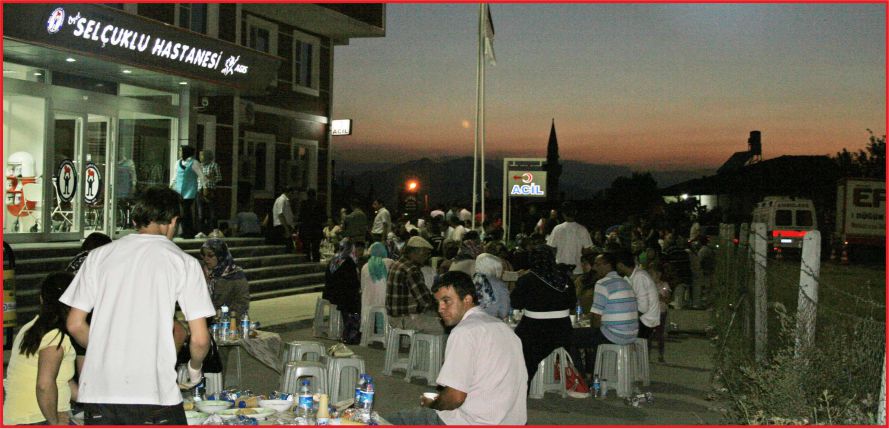SELÇUKLU HASTANESİ’NDE İFTAR
