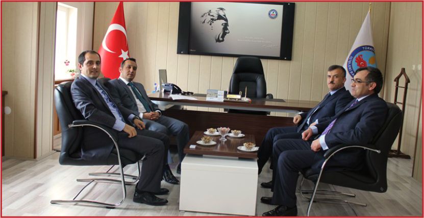 VALİ YARDIMCILARINDAN ERAT’A  ZİYARET