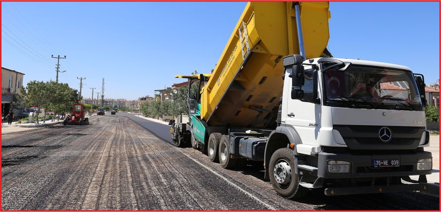 ASFALT ÇALIŞMALARI MÜMİNE HATUN ‘DA