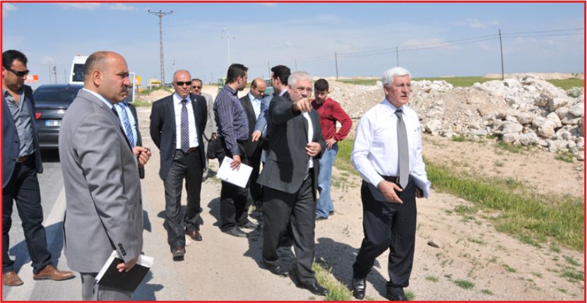 KARAMAN - EREĞLİ BÖLÜNMÜŞ KARAYOLU ÇALIŞMALARI DEĞERLENDİRİLDİ