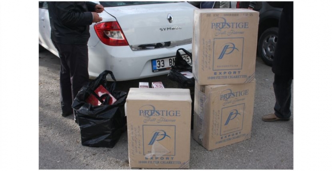 6 AY İÇERİSİNDE 30 BİN PAKET KAÇAK SİGARA  ELE GEÇİRİLDİ