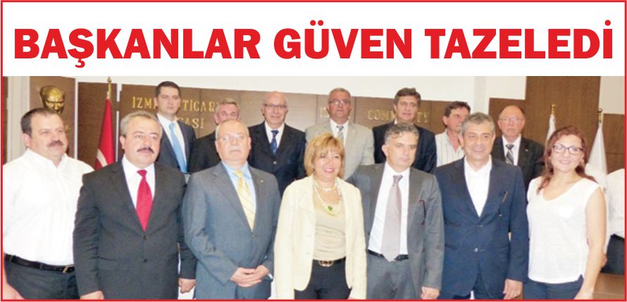BAŞKANLAR GÜVEN TAZELEDİ