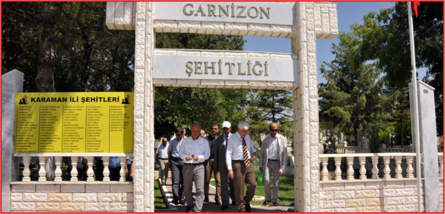 ŞEHİTLİĞE ZİYARET !