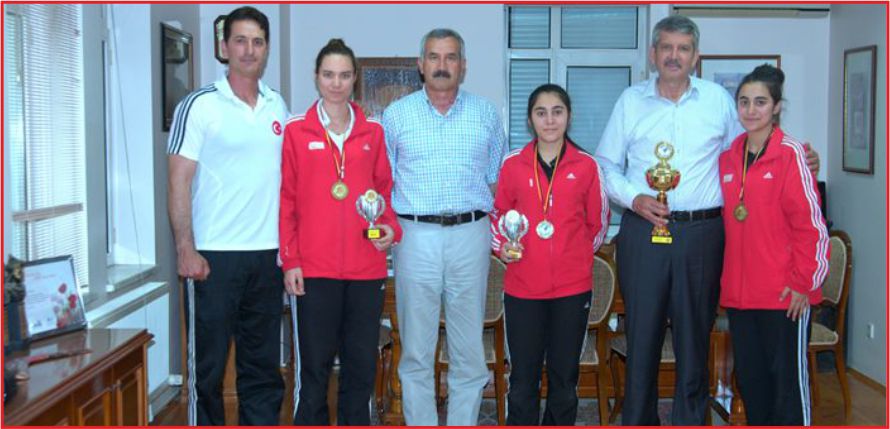 ŞAMPİYON SPORCULARDAN DURU BULGURA ZİYARET