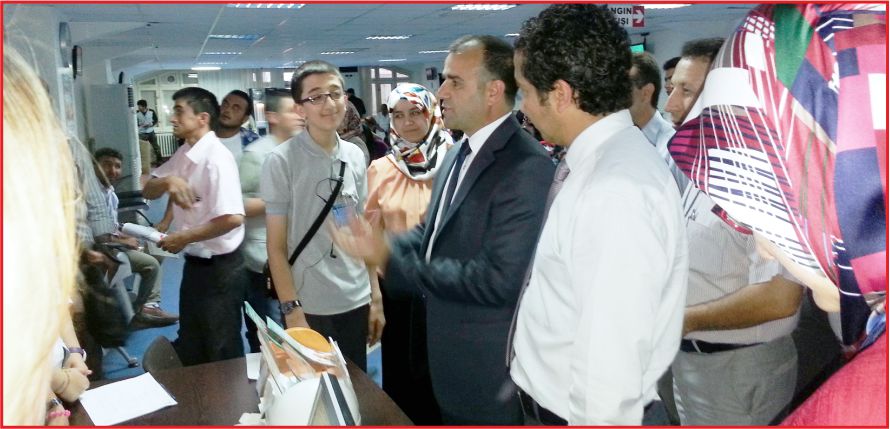 GÖNÜLLÜ ÇALIŞAN ÖĞRENCİLERE ZİYARET