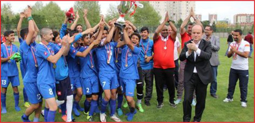 U15 TÜRKİYE ŞAMPİYONU AKDENİZ BELEDİYESPOR