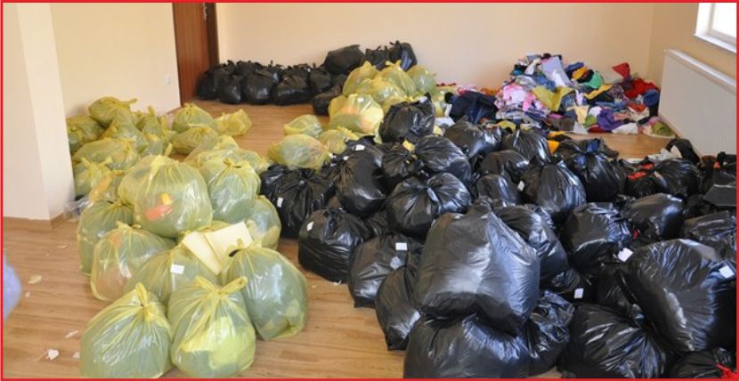 SARIVELİLER’DE İHTİYAÇ SAHİBİ AİLELERE GİYSİ YARDIMI