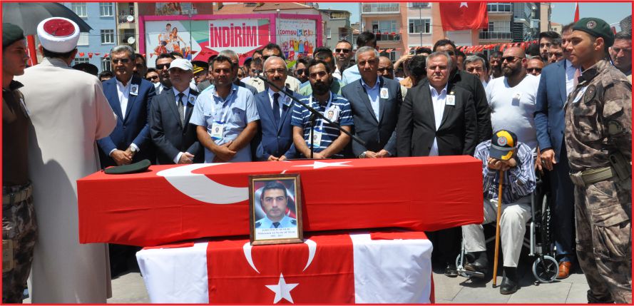 ŞEHİDİMİZİ KALBİMİZE  GÖMDÜK !