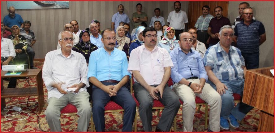 ÇAVUŞLARA ELMA HASADI EĞİTİMİ