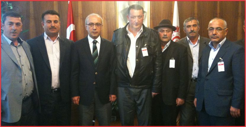 KOOPERATİFLERDEN ELVAN’A TEŞEKKÜR ZİYARETİ