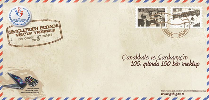 GENÇLER ECDADA 522 BİN 190 MEKTUP YAZDI