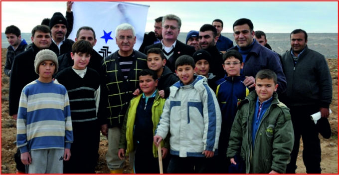 YEŞİLDERE BARAJINA 5 BİN FİDAN