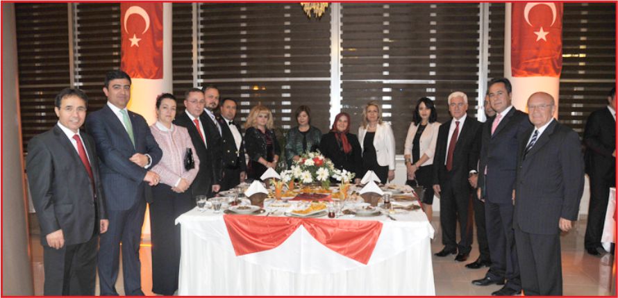 CUMHURİYET BAYRAMI RESEPSİYONU VERİLDİ