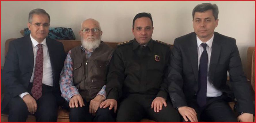 Vali Tapsız Kore Gazisi Karazor Balli’nin Acısına Ortak Oldu