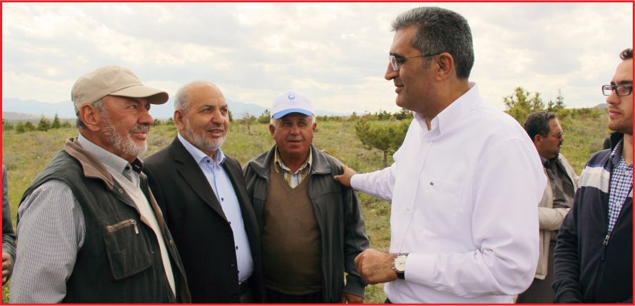 KONYA ŞEKER ÇİFTÇİNİN YANINDA