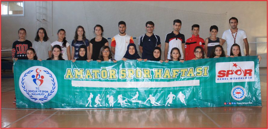 AMATÖR SPOR HAFTASI ETKİNLİKLERİ DEVAM EDİYOR