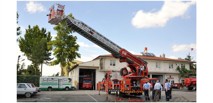 DEV İTFAİYE ARACI TÖRENLE TANITILACAK