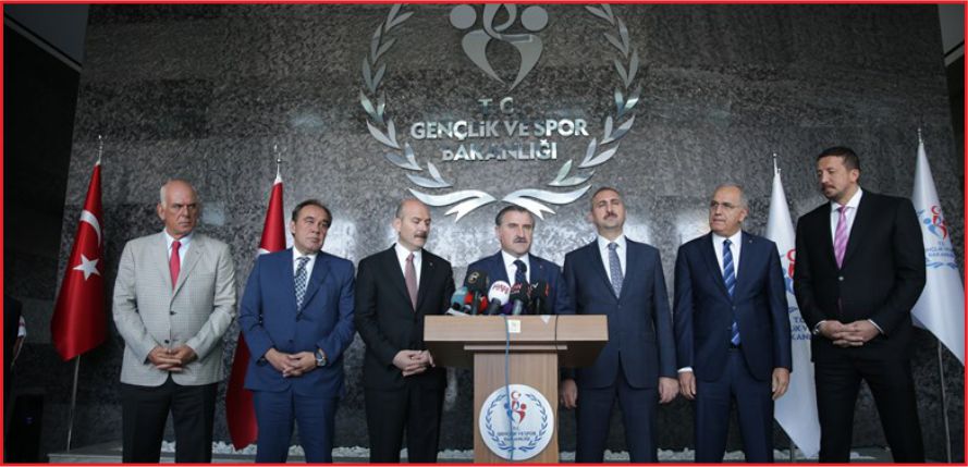 SPORDA ŞİDDETİN ÖNLENMESİ TOPLANTISI