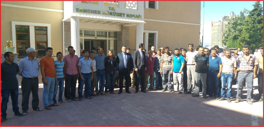 ERMENENK’TE GREV YAPAN MADENCİLERİN 3 AYLIK MAAŞLARI ÖDENDİ