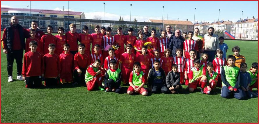 U-14 FUTBOL LİGİ  GOLLÜ BAŞLADI