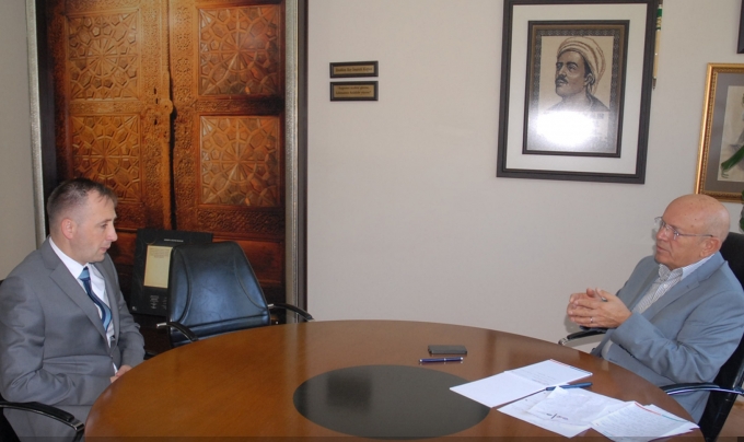 ÖZDEMİR VE MEMİŞ’TEN BAŞKAN UĞURLU’YA VEDA ZİYARETİ