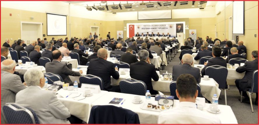 TOKTAY TOBB MÜŞTEREK KONSEY TOPLANTISINA KATILDI