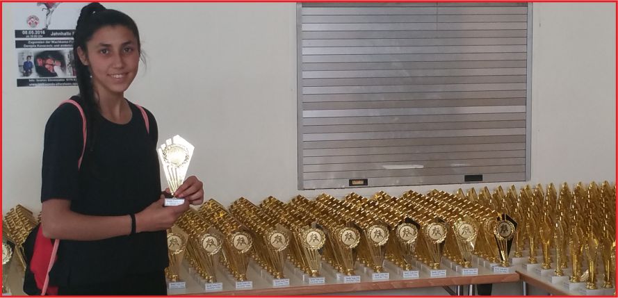 ALMANYA’DA KARAMAN TAEKWONDO’SUNUN MÜCADELESİ VAR