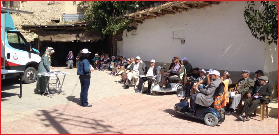 1 EKİM DÜNYA YAŞLILAR GÜNÜ YEŞİLDERE DE KUTLANDI