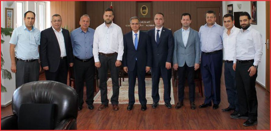 STK’LARDAN VALİ TAPSIZ’A ZİYARETLER