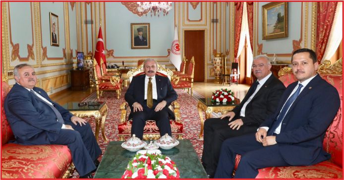 AK PARTİ'DEN ŞENTOP’A ZİYARET